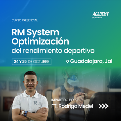 RM System Optimización del Rendimiento Deportivo | Guadalajara Octubre 2026