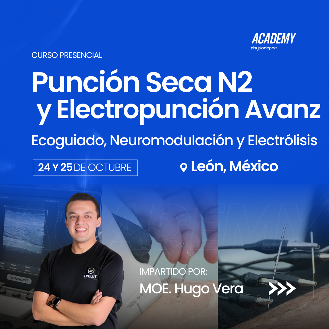 Punción Seca N2 y Electropunción Avanzada | León Octubre 2026