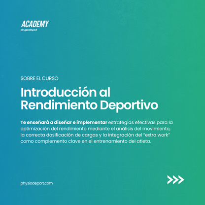 RM System Optimización del Rendimiento Deportivo | Guadalajara Octubre 2026