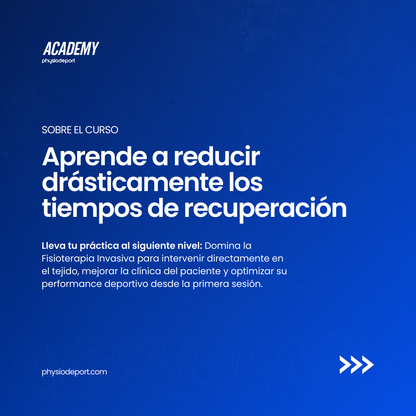 Punción Seca N2 y Electropunción Avanzada | León Octubre 2026