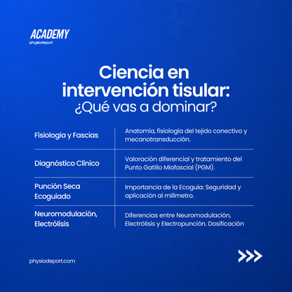 Punción Seca N2 y Electropunción Avanzada | León Octubre 2026
